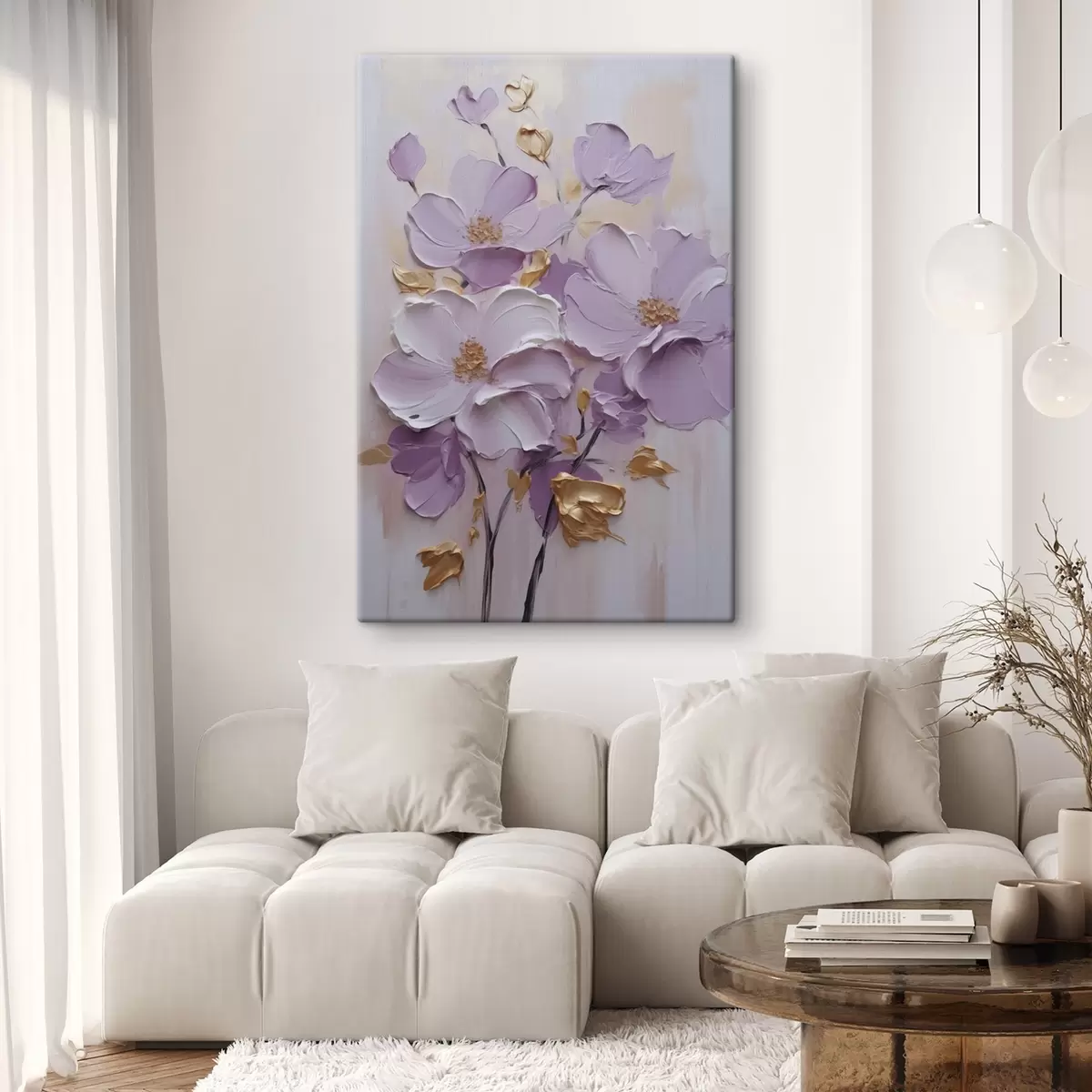 Картина Абстрактні квіти s46838