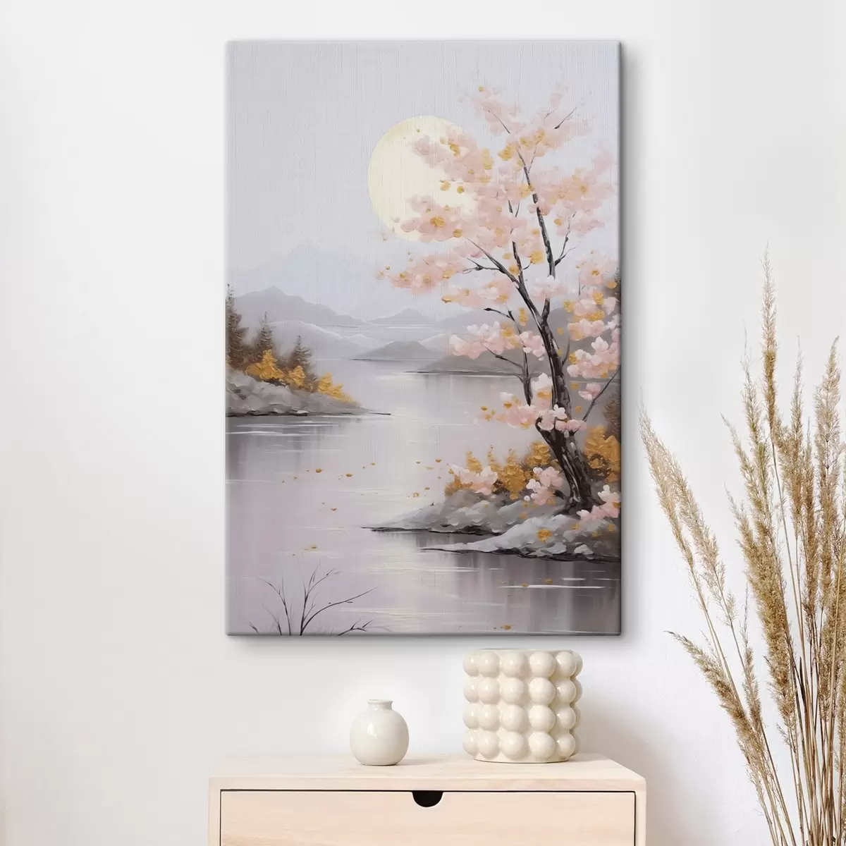 Картина Абстрактна імітація пейзажу в живописі s46840