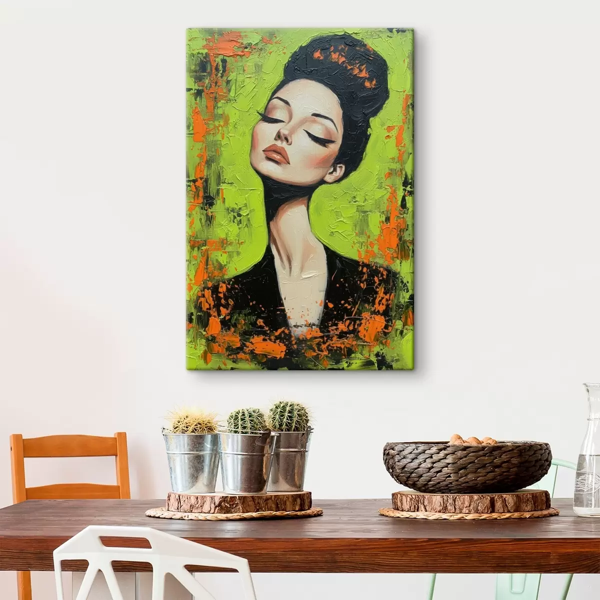 Картина Портрет дівчини s46860