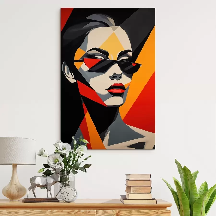 Картина Абстрактний портрет s46864