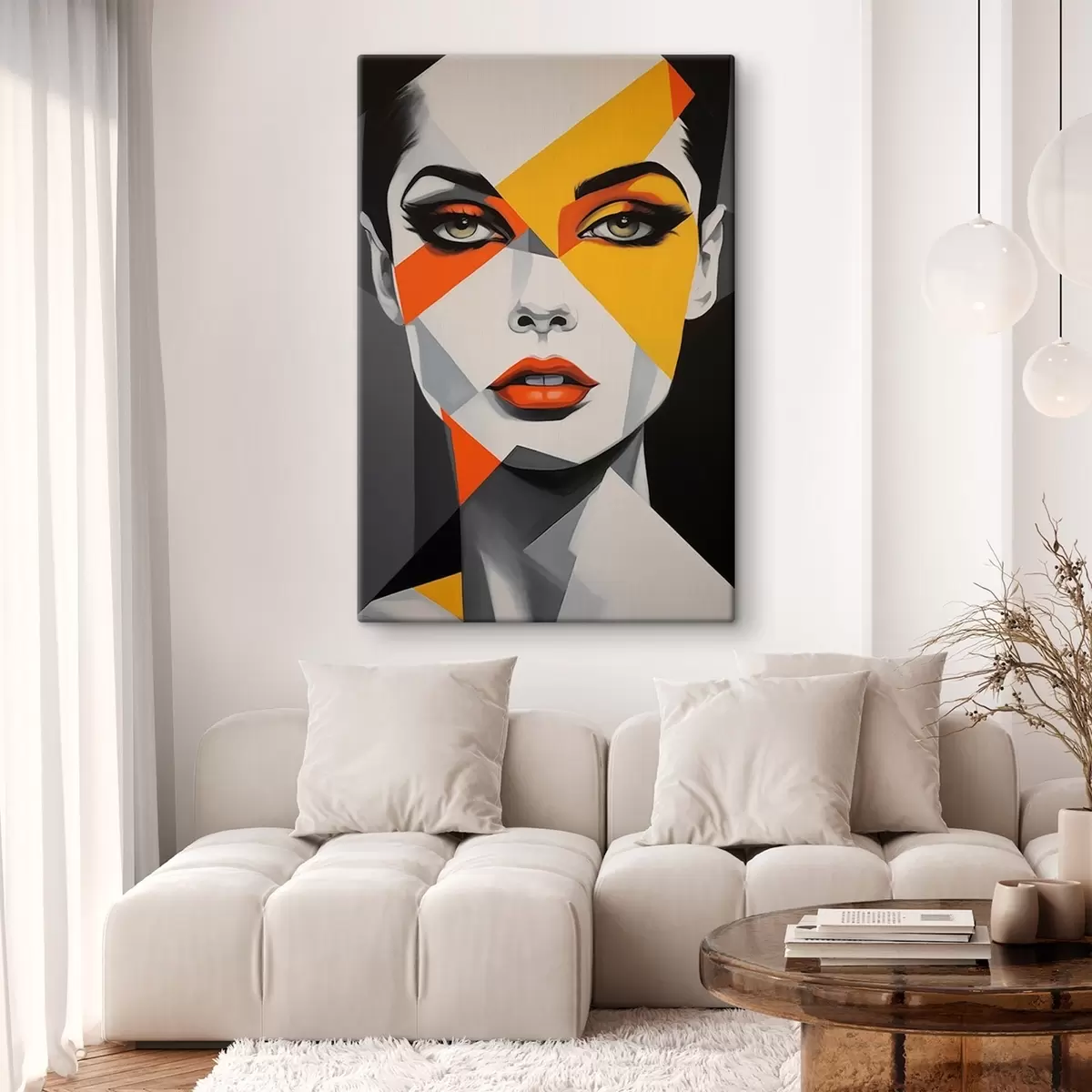 Картина Абстрактний портрет s46865