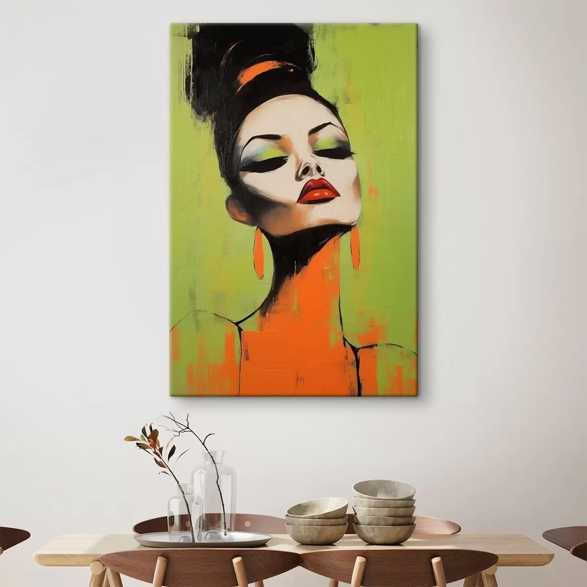 Картина Портрет дівчини s46866