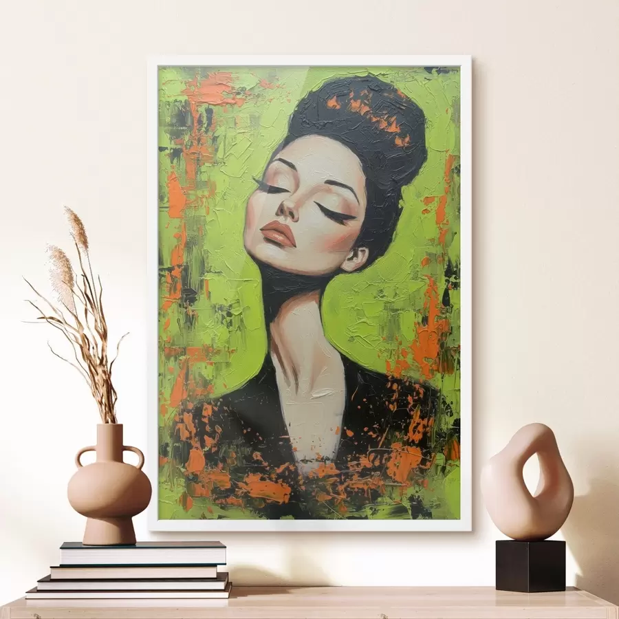 Картина Портрет дівчини f46860