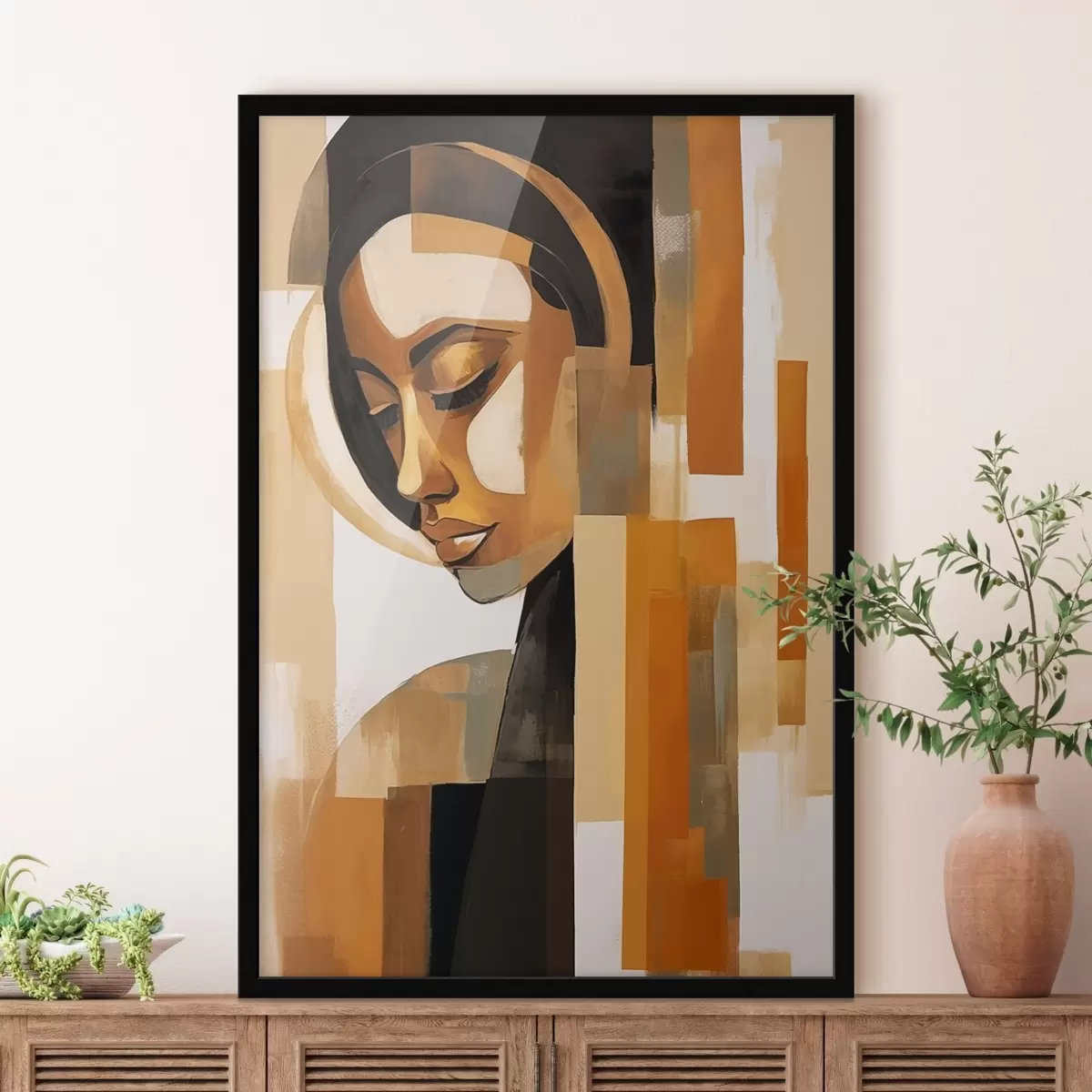 Постер Абстрактний портрет f46867