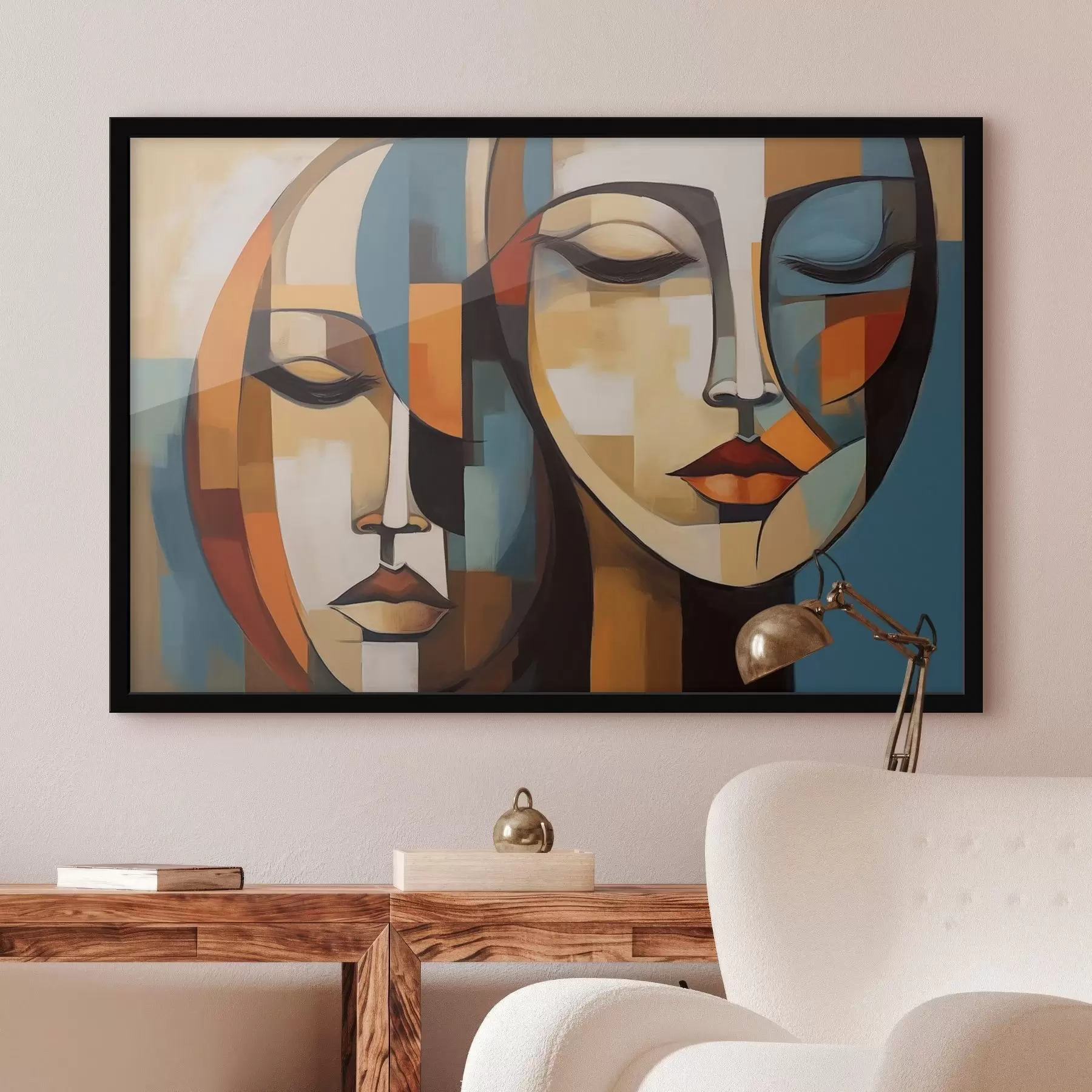 Картина Абстрактний портрет f46869