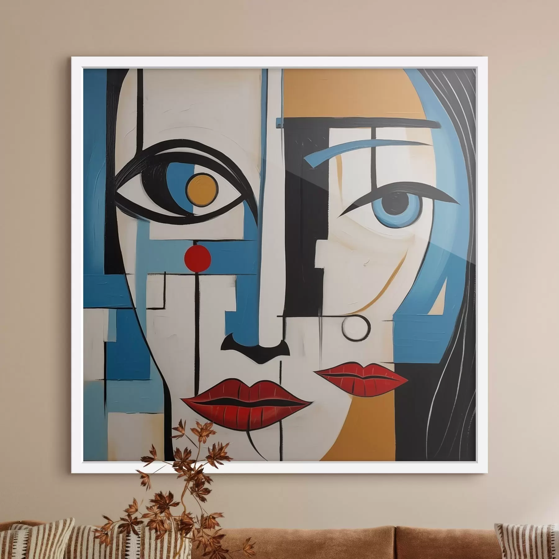 Картина Абстрактний портрет f46870