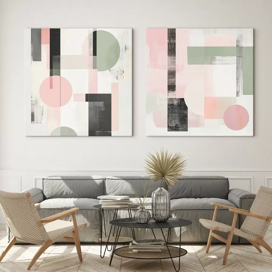 Картина Геометричні абстракції m01039
