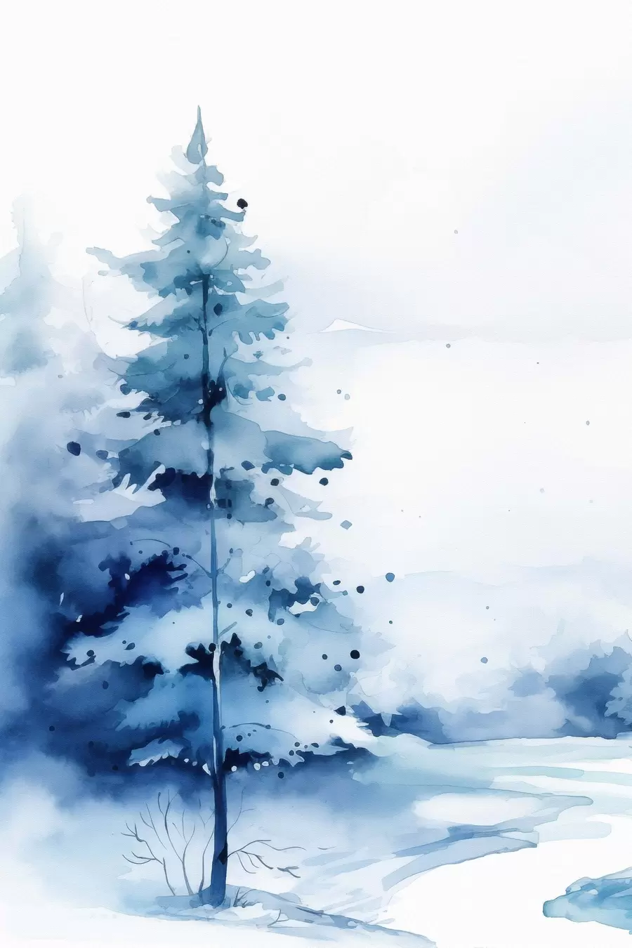 Картина Ялина в лісі f46966