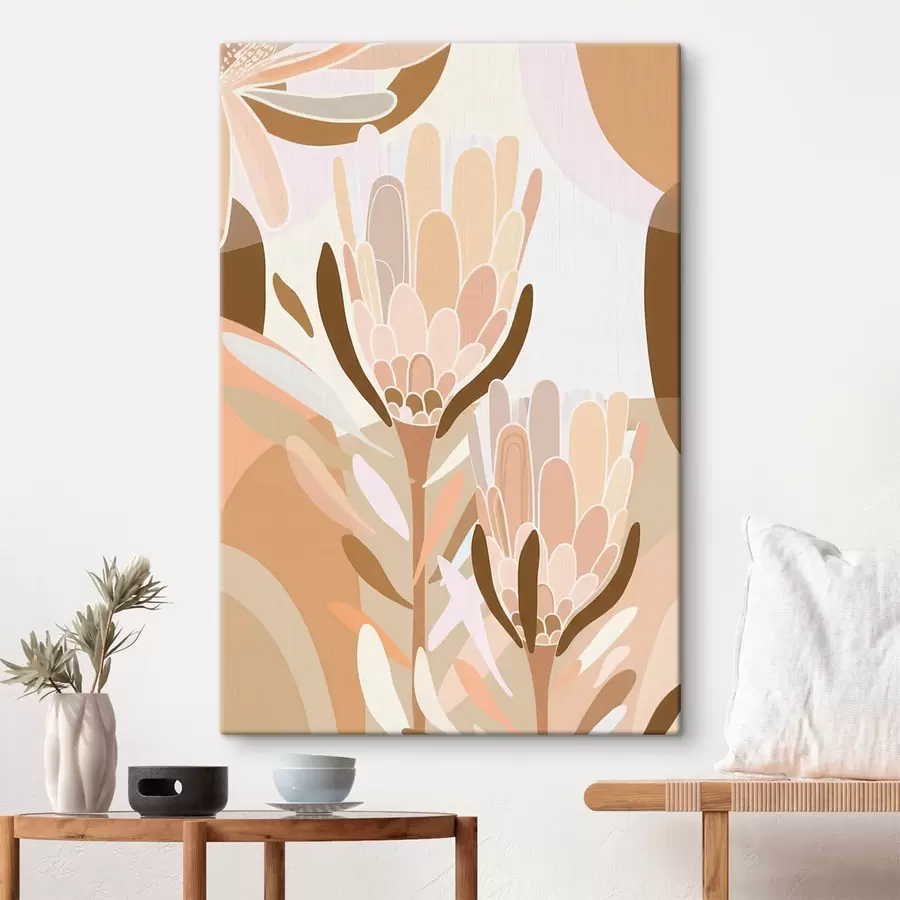 Картина Абстрактні квіти s46991