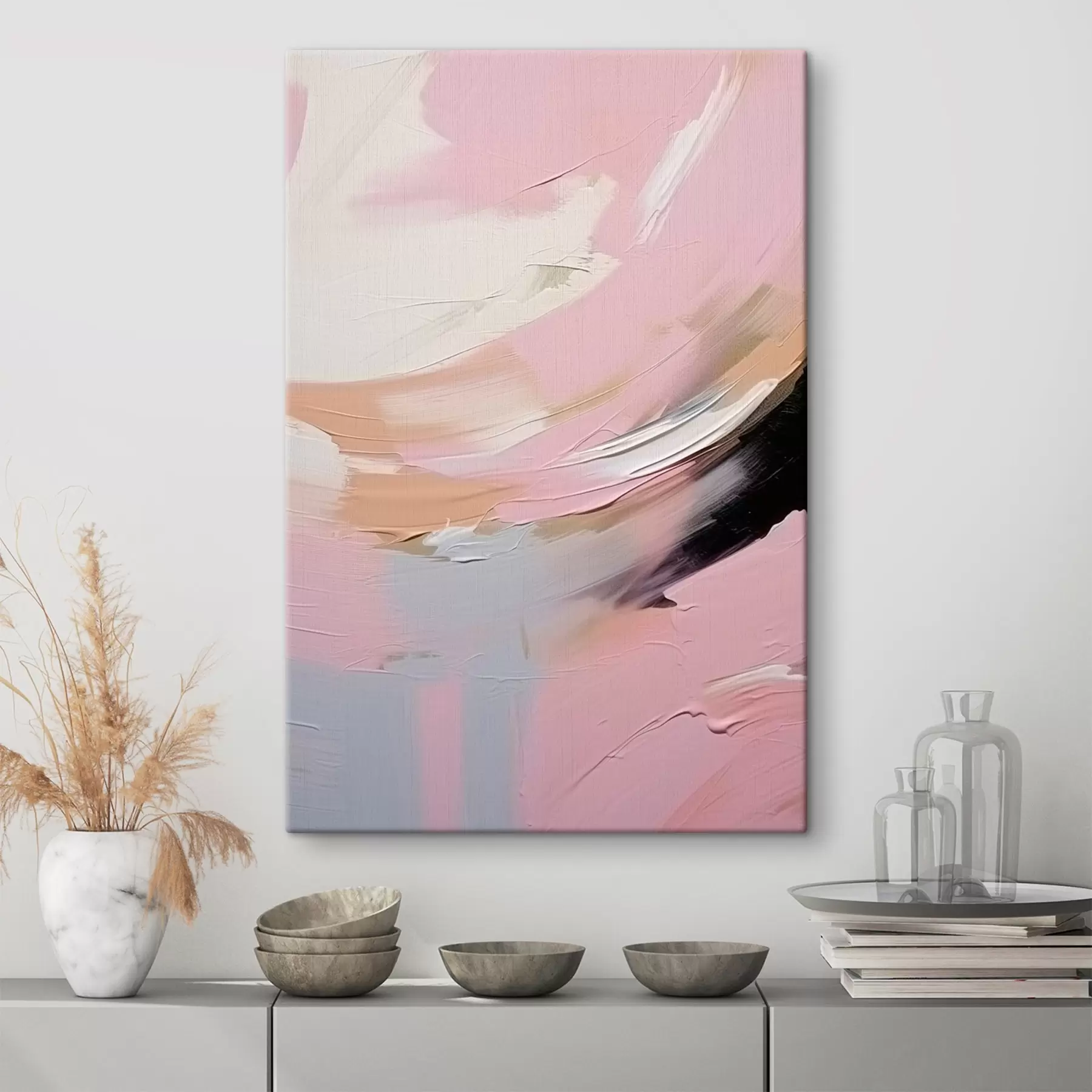 Картина Абстрактні мазки пензлем s47003