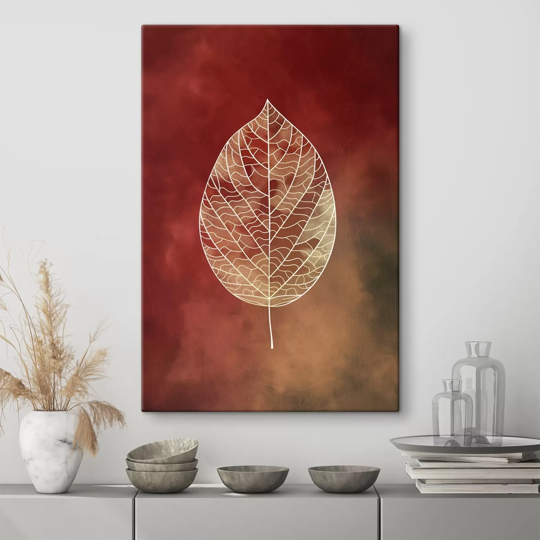 Картина Листя різних кольорів s47052