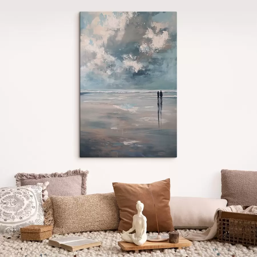 Картина Пара на березі s47061