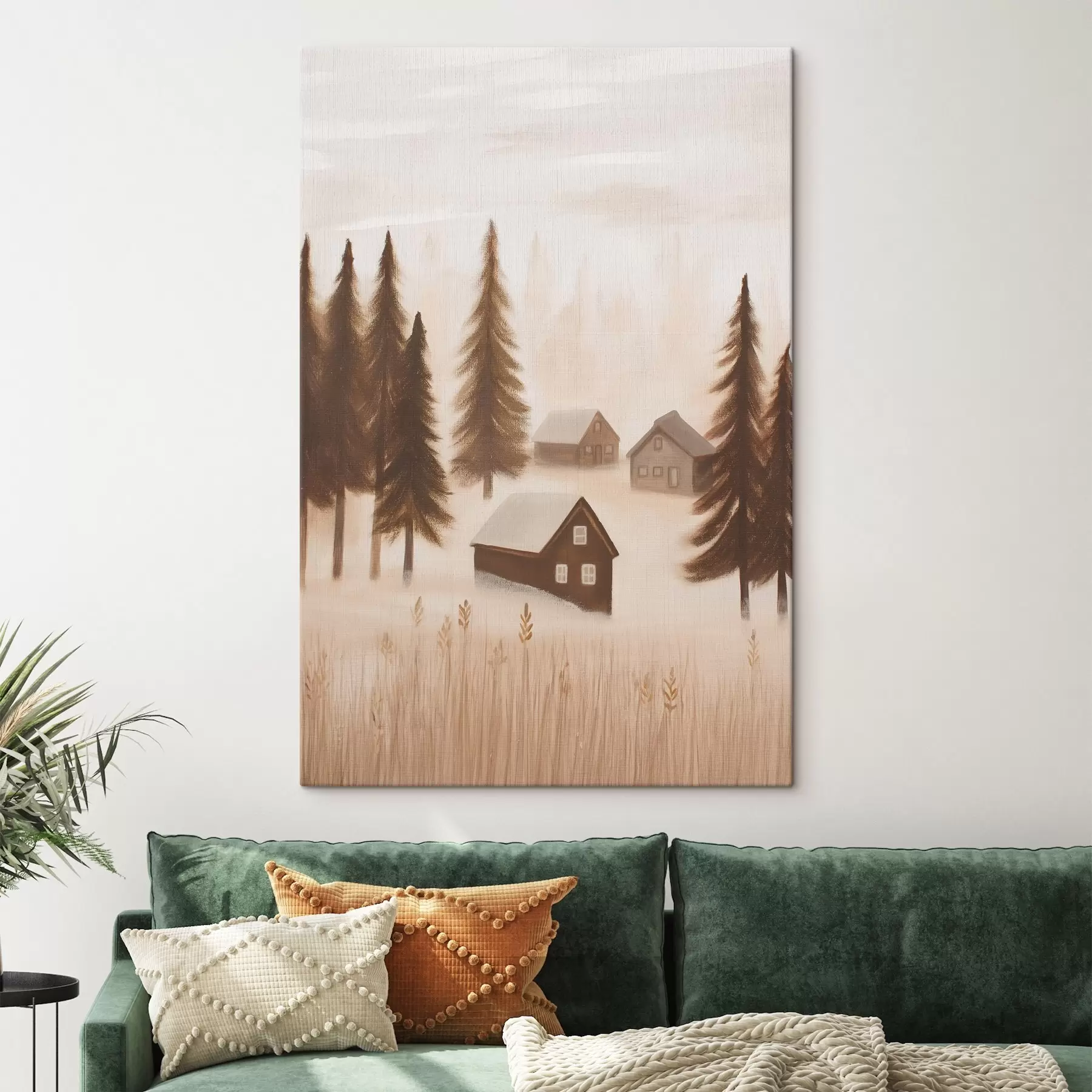 Картина Будинки в лісі s47077