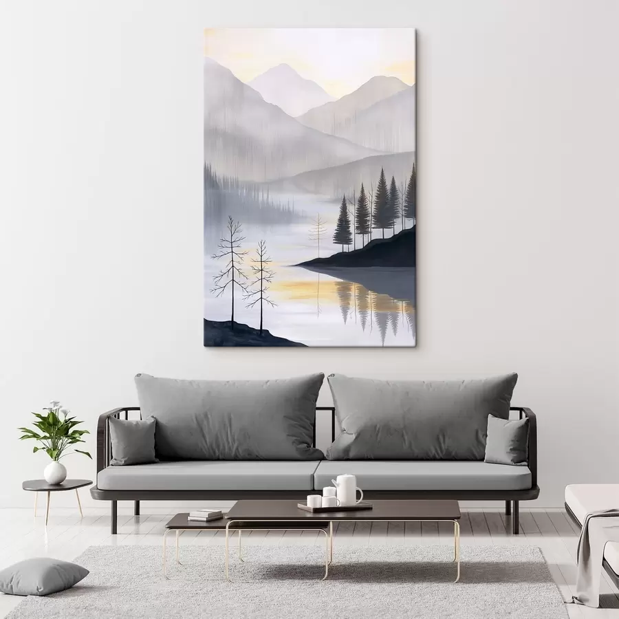 Картина Ліс і гори s47078