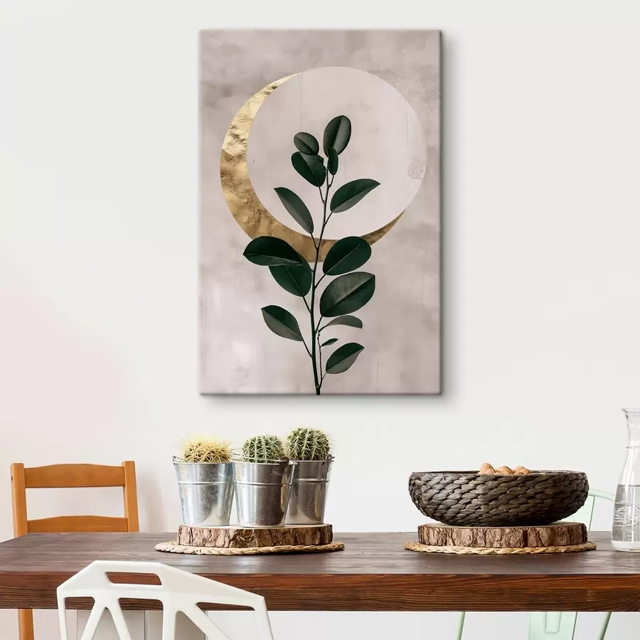 Картина Листя і півмісяць s47085