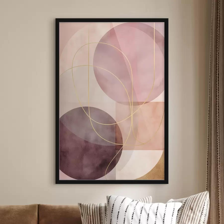 Картина Абстрактні кола f47070