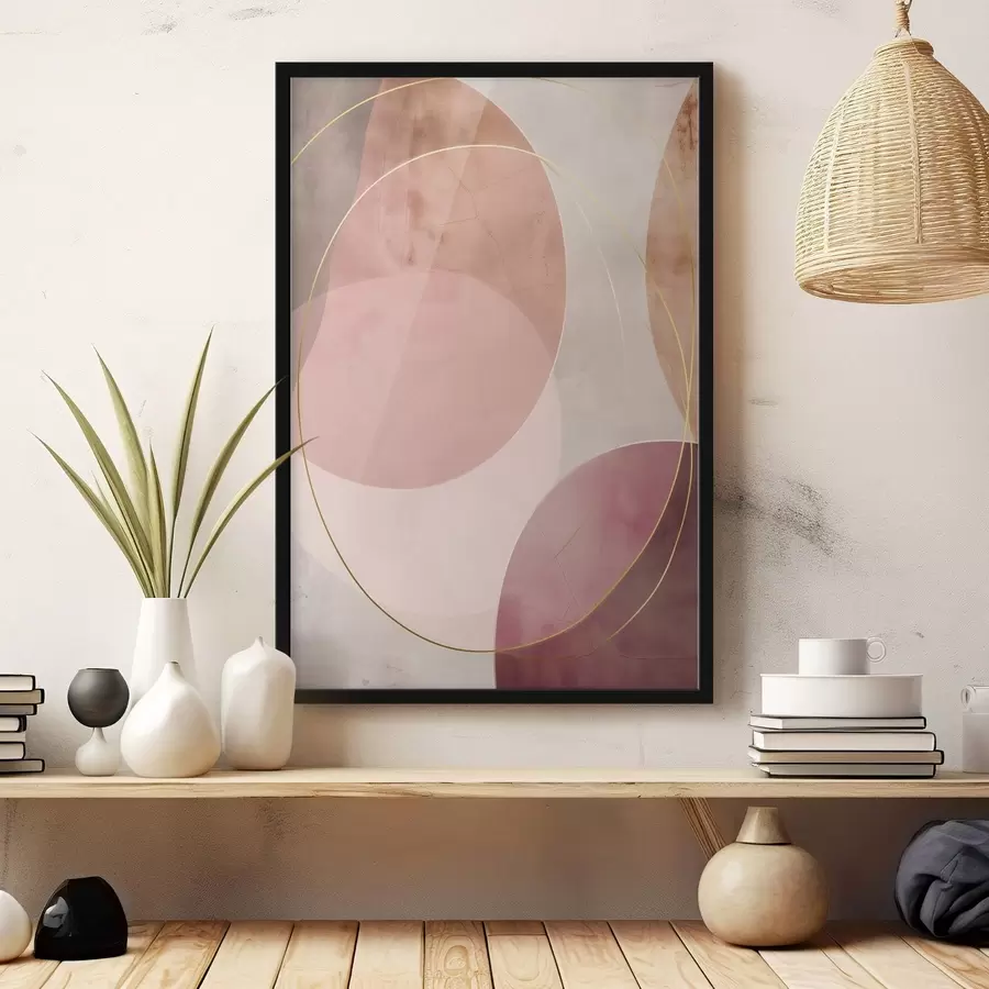 Картина Абстрактні кола f47071