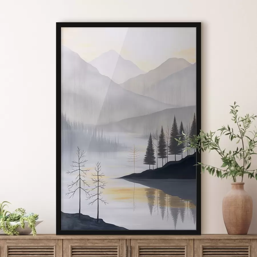 Картина Ліс і гори f47078