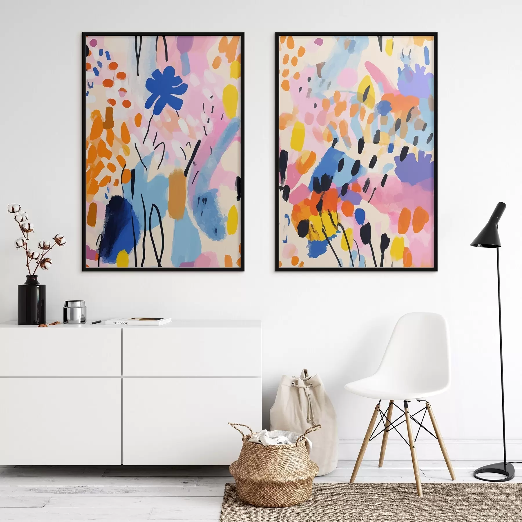 Картина Яскраві кольори, що гармонійно поєднуються d00268