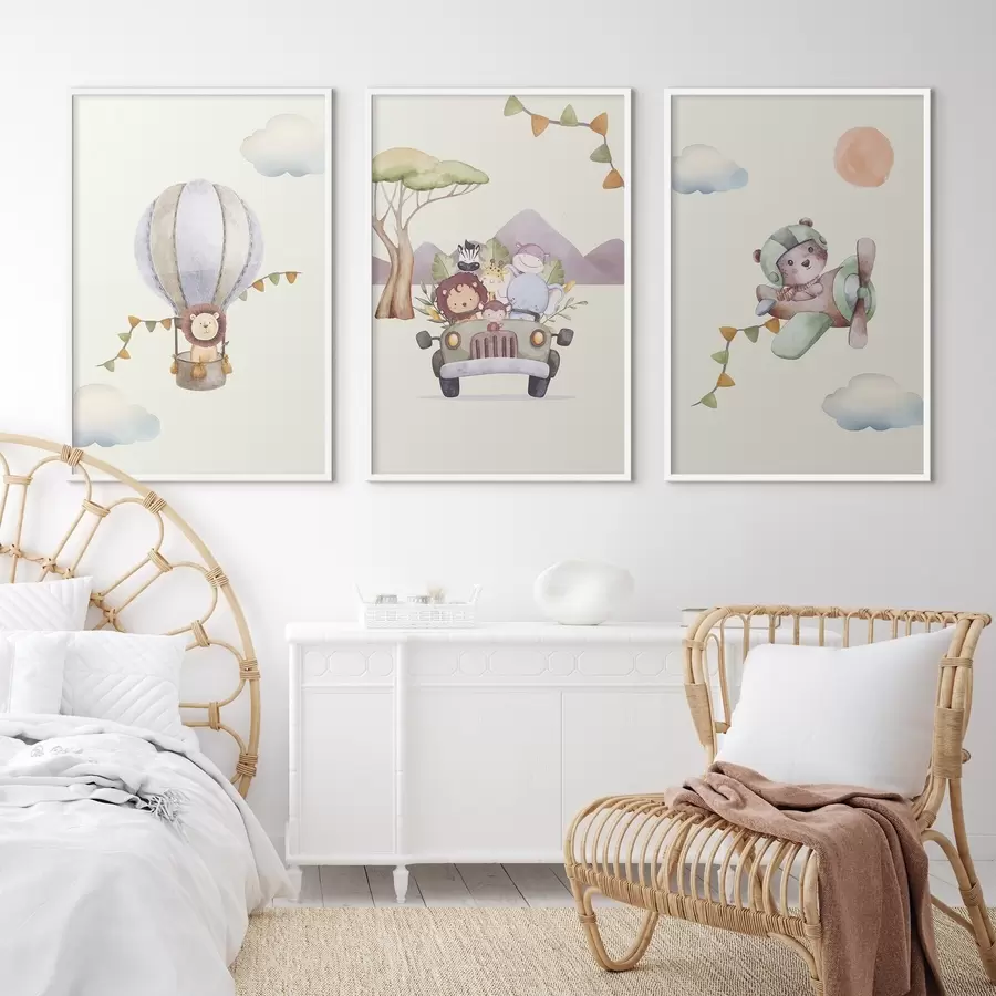 Картина Пригоди омріяним небом і дорогами d00295