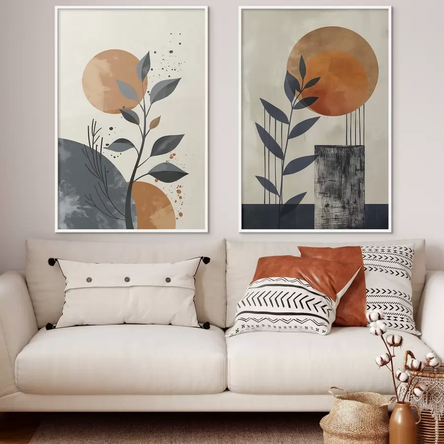 Картина Залишає на заході сонця d00469