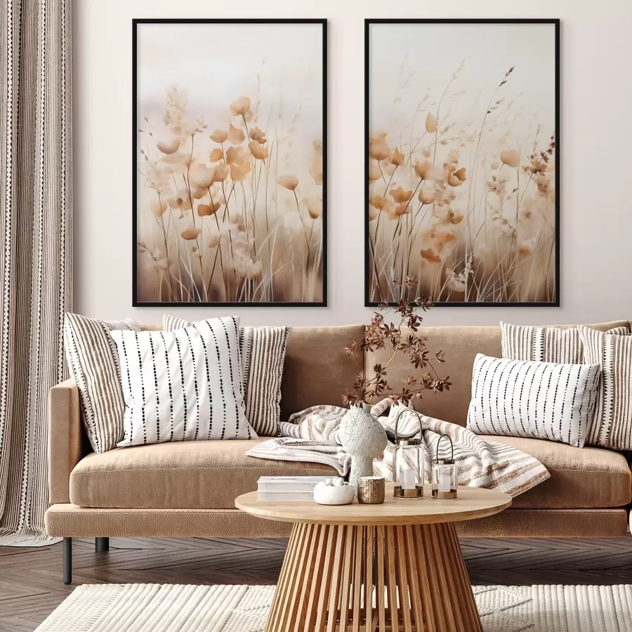 Картина Анотація польових квітів d00481