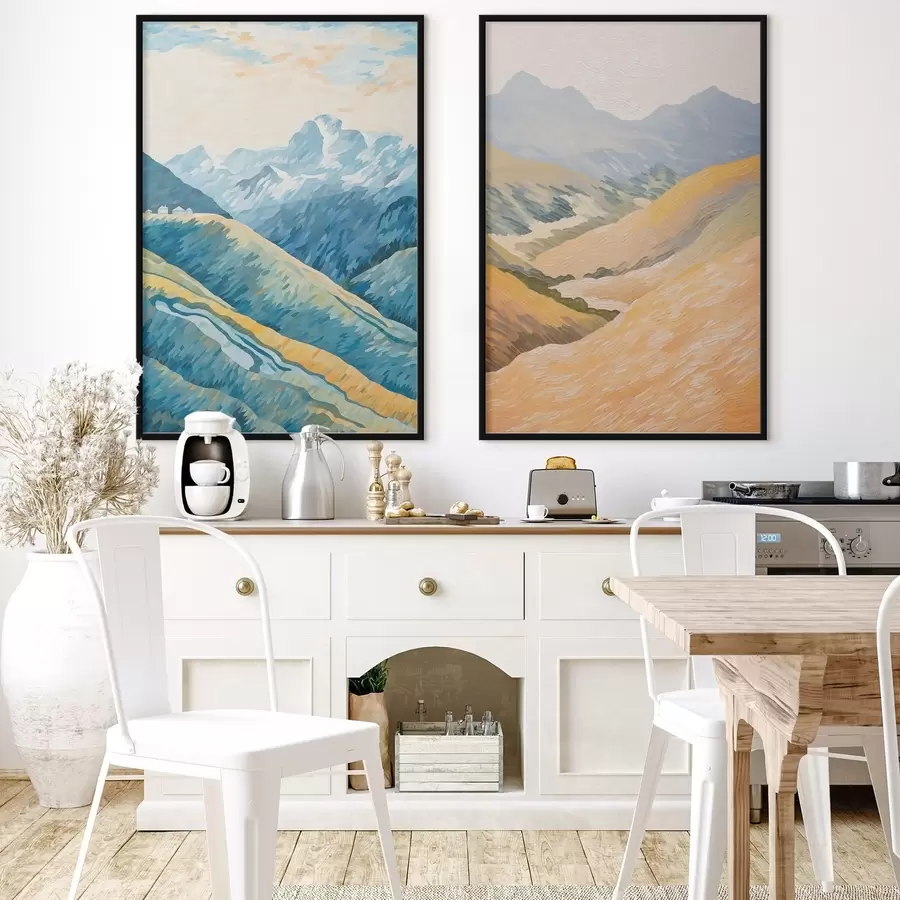 Картина Гірський пейзаж d00486