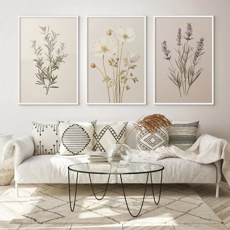 Картина Трави ніжності d00491