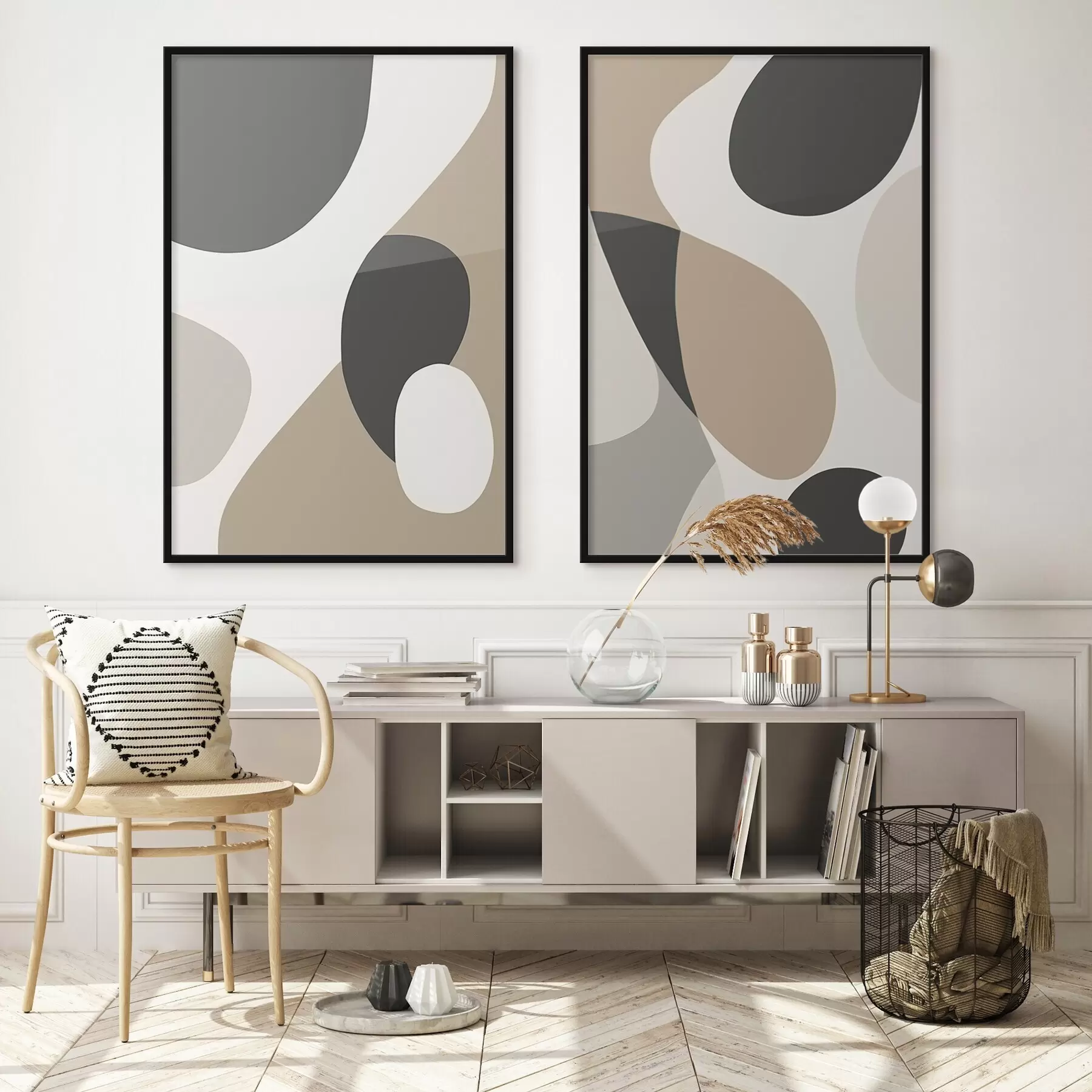 Картина Абстрактні форми d00511