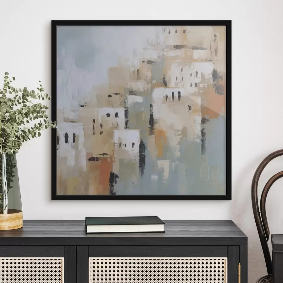 Картина Абстрактне місто f47241