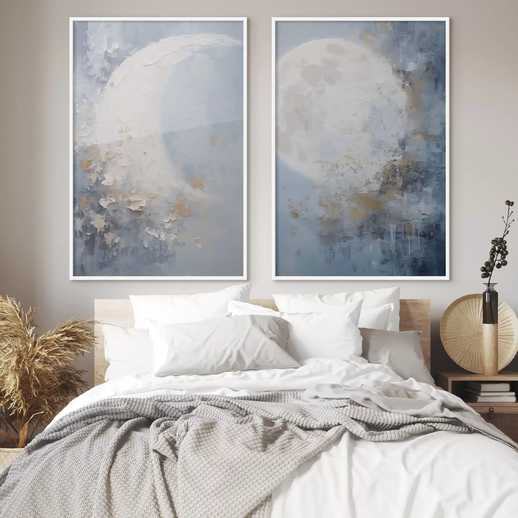 Картина Місячна абстракція d00834