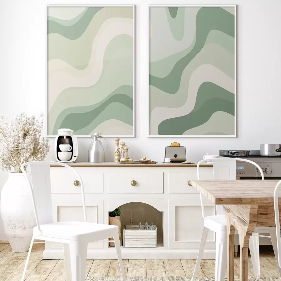 Картина Абстрактні хвилі d00842