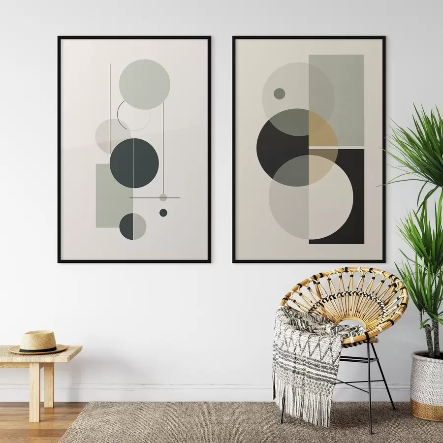 Картина Геометрична абстракція d00909