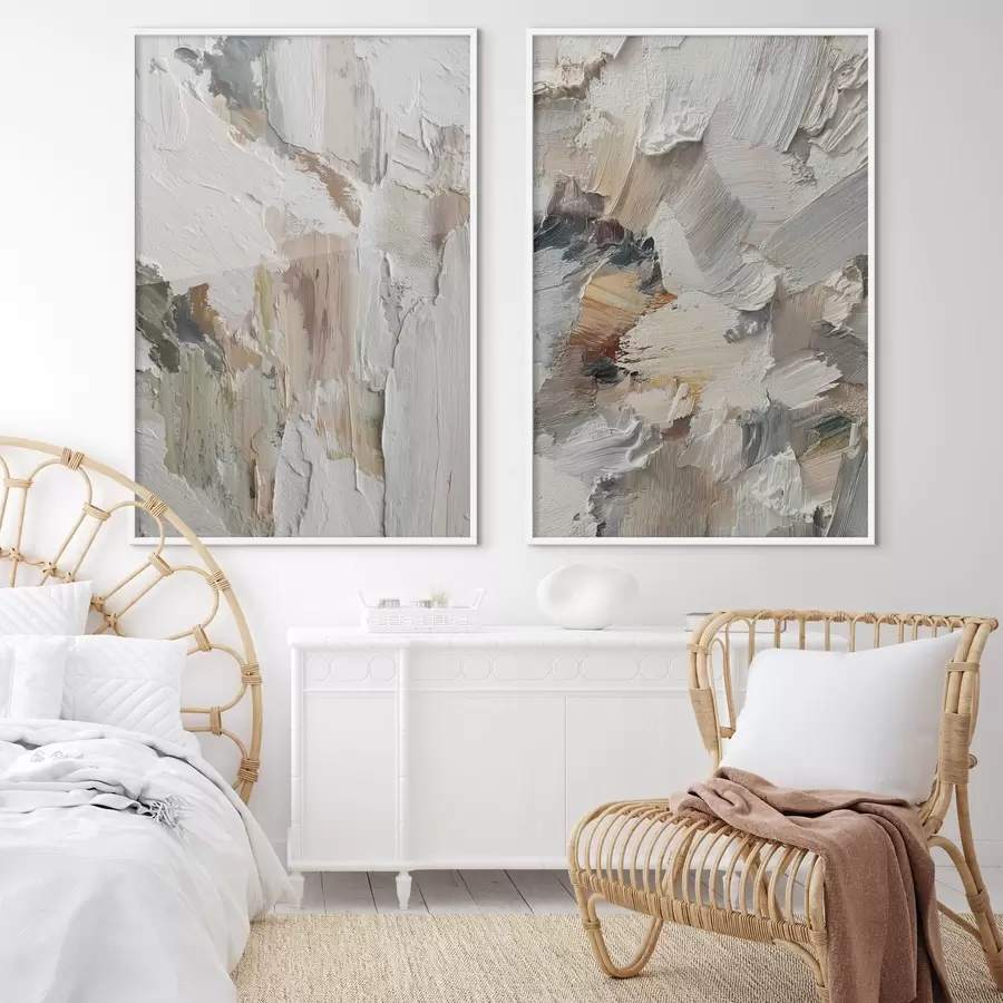 Картина Абстрактна імпасто-текстура d00916