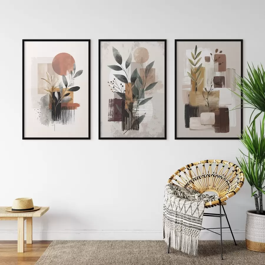 Картина Абстрактна ботаніка d00926