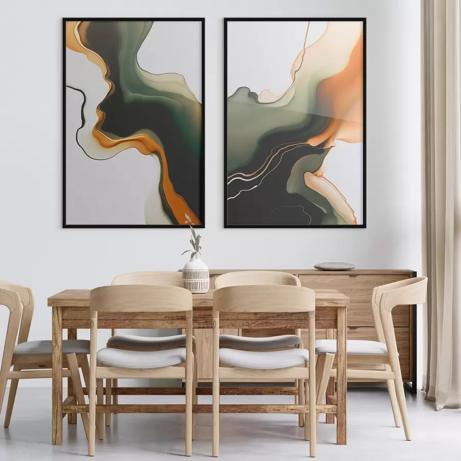 Картина Абстрактні хвилі d00859