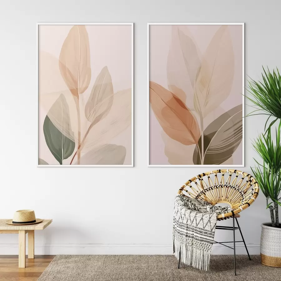 Картина листя d00945