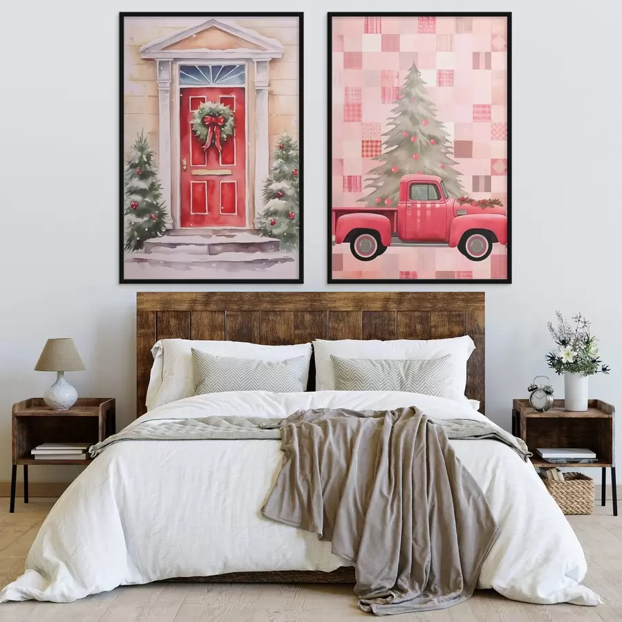 Картина Різдвяна атмосфера d00978