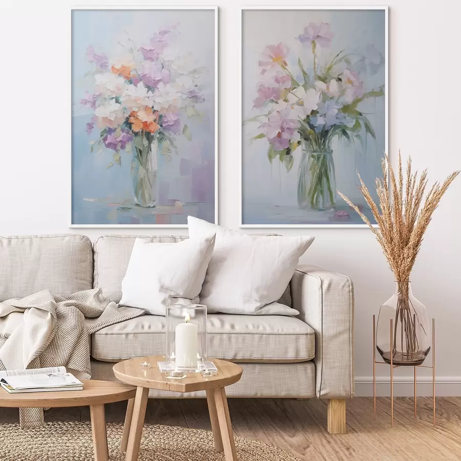 Картина Букет у вазі, імітація картини d01031