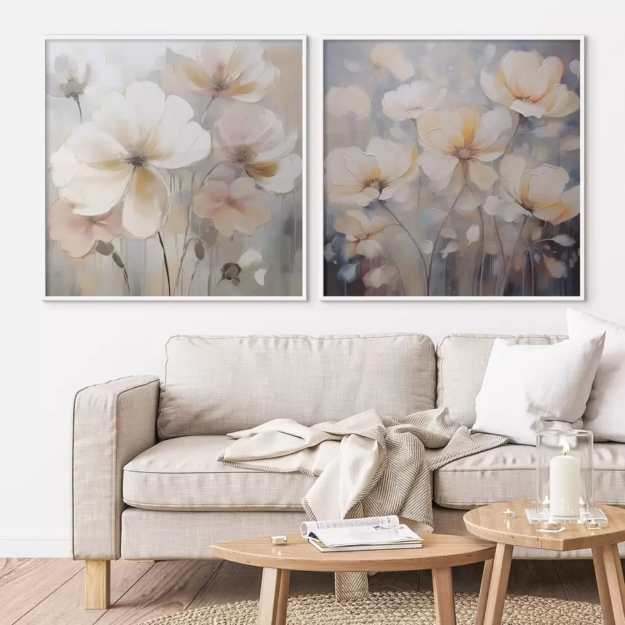 Картина Примітивні квіти d01048