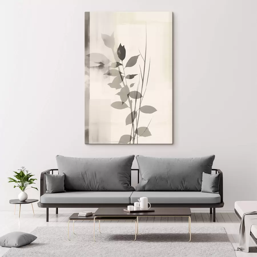 Картина Абстрактні гілки листя s47103