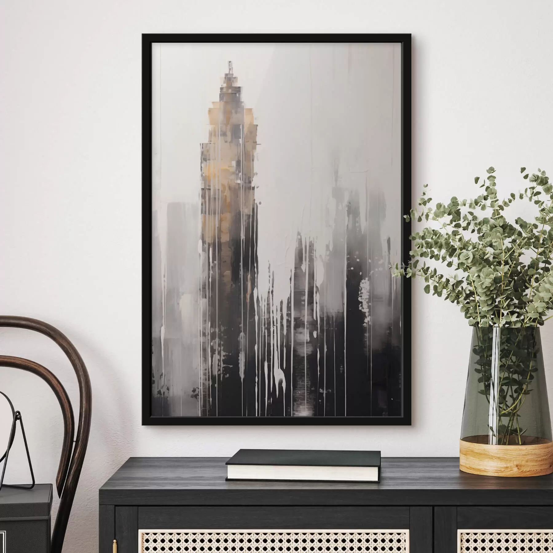 Картина Абстрактний хмарочос f47254
