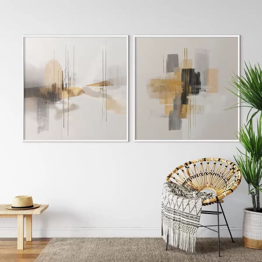 Картина Художня композиція з графічними елементами d00740