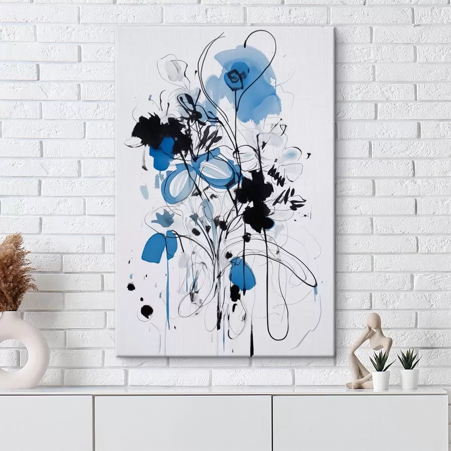 Картина Абстракція з плямами s47490