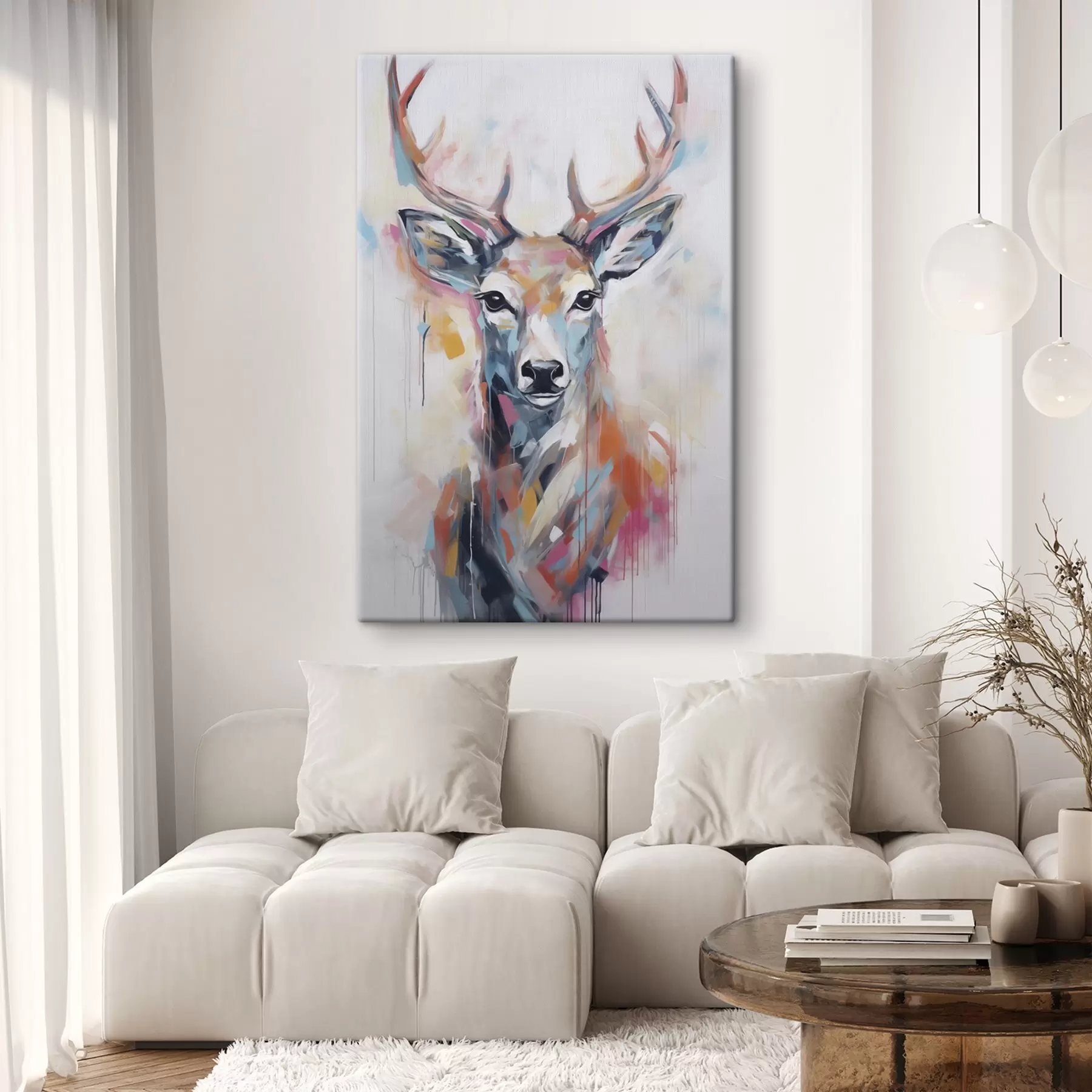 Картина Картина з імітацією оленя s47503