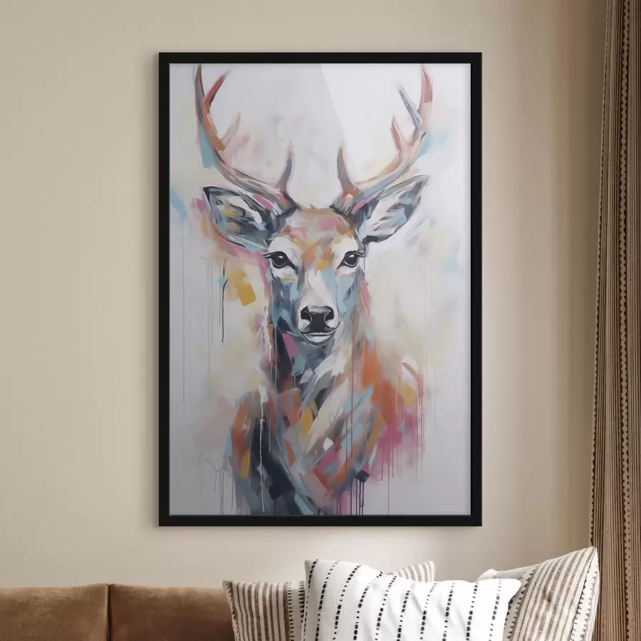 Картина Картина з імітацією оленя f47503