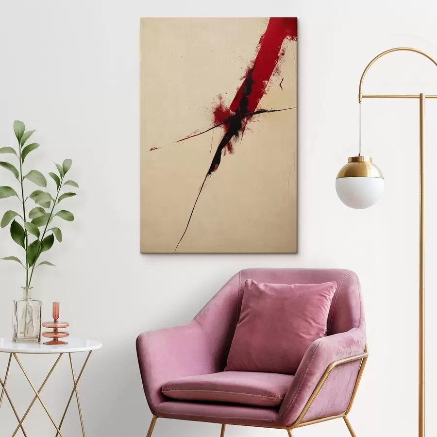 Картина Червоний акцент s47461