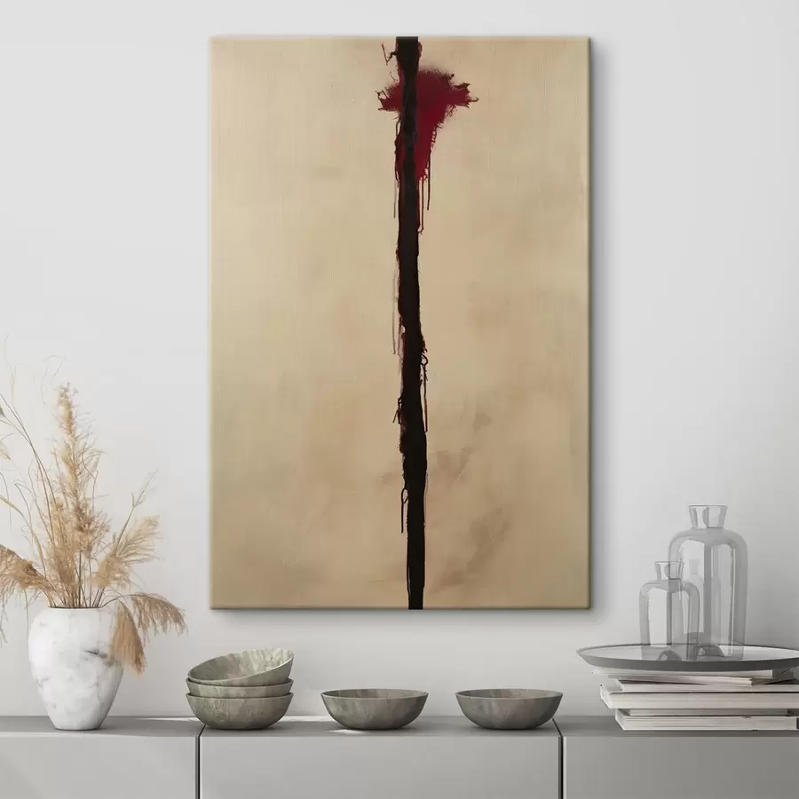 Картина Червоний акцент s47462