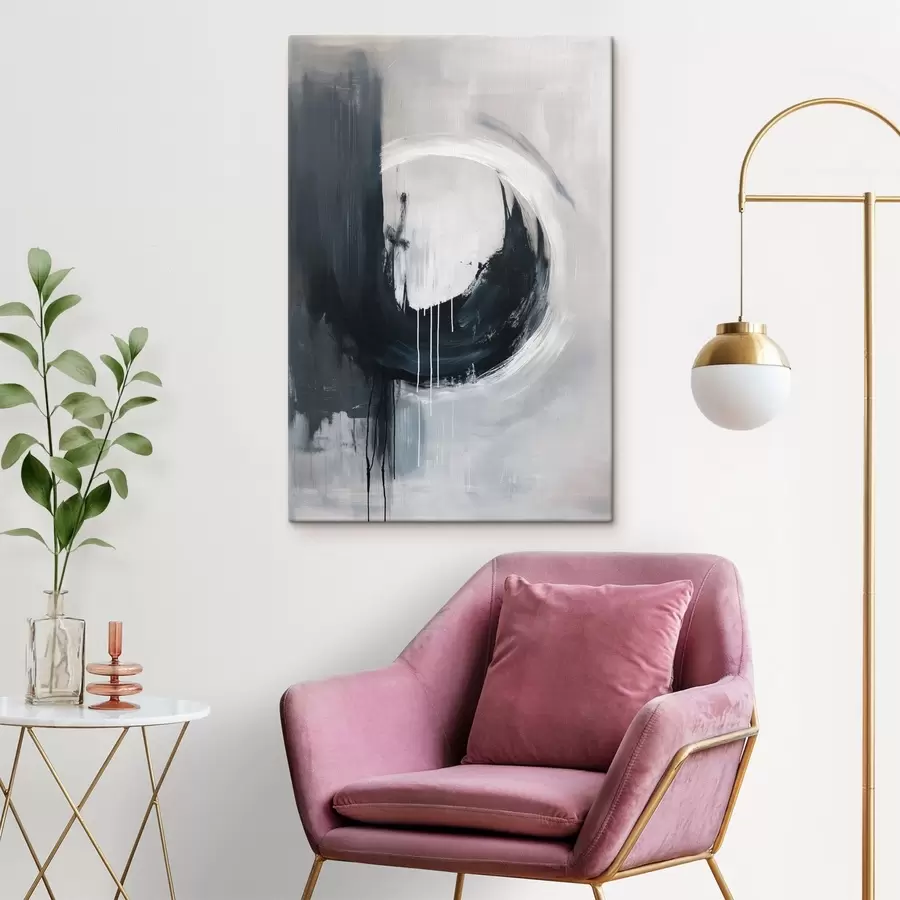 Картина Абстрактне коло s47464