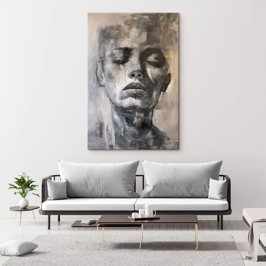 Картина Текстурований портрет s47482